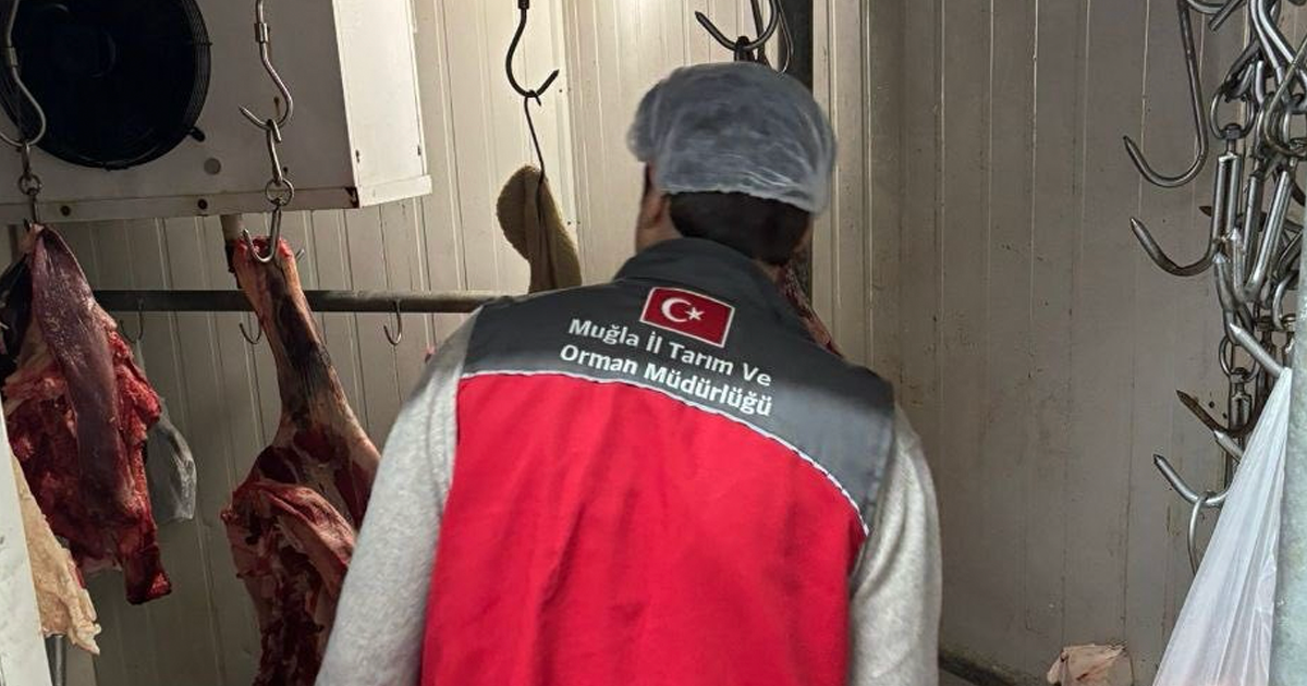 Menteşe’de kasaplara kapsamlı denetim 