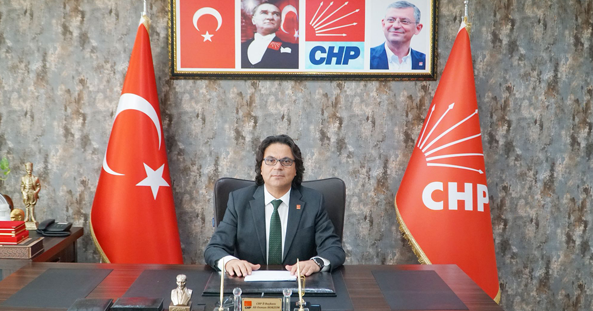 İl Başkanı Horzum’dan 10 Kasım mesajı