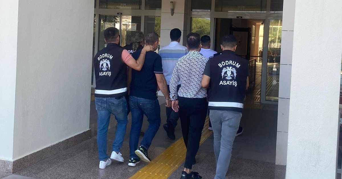 Bodrum’da yargılanan 14 sanıktan 7’si tahliye oldu