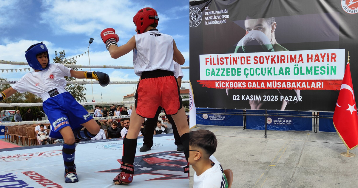 Denizli’de kick boks galası