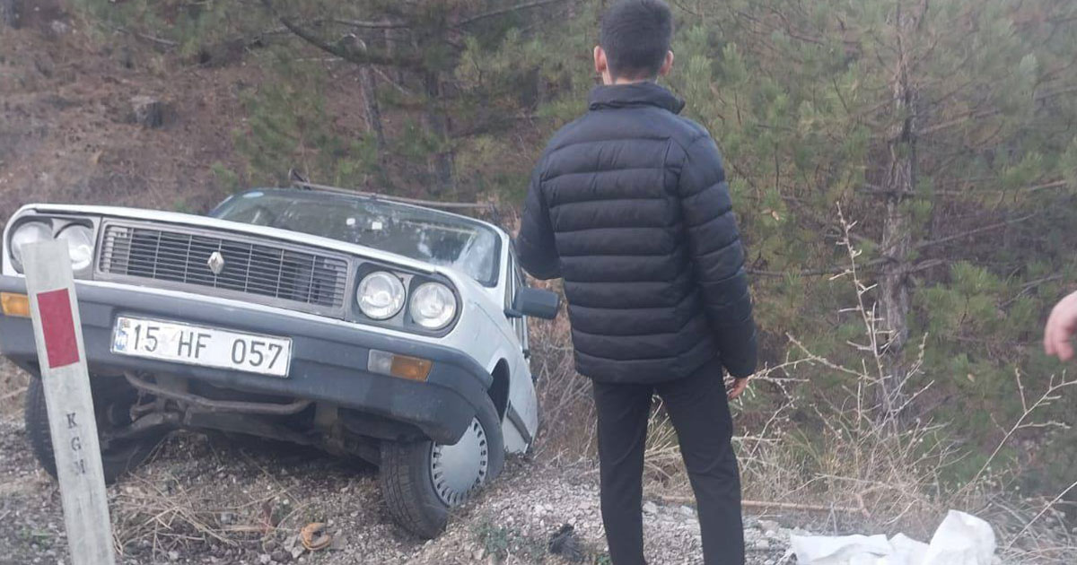 Çameli’de gizli buzlanma kazaya neden oldu