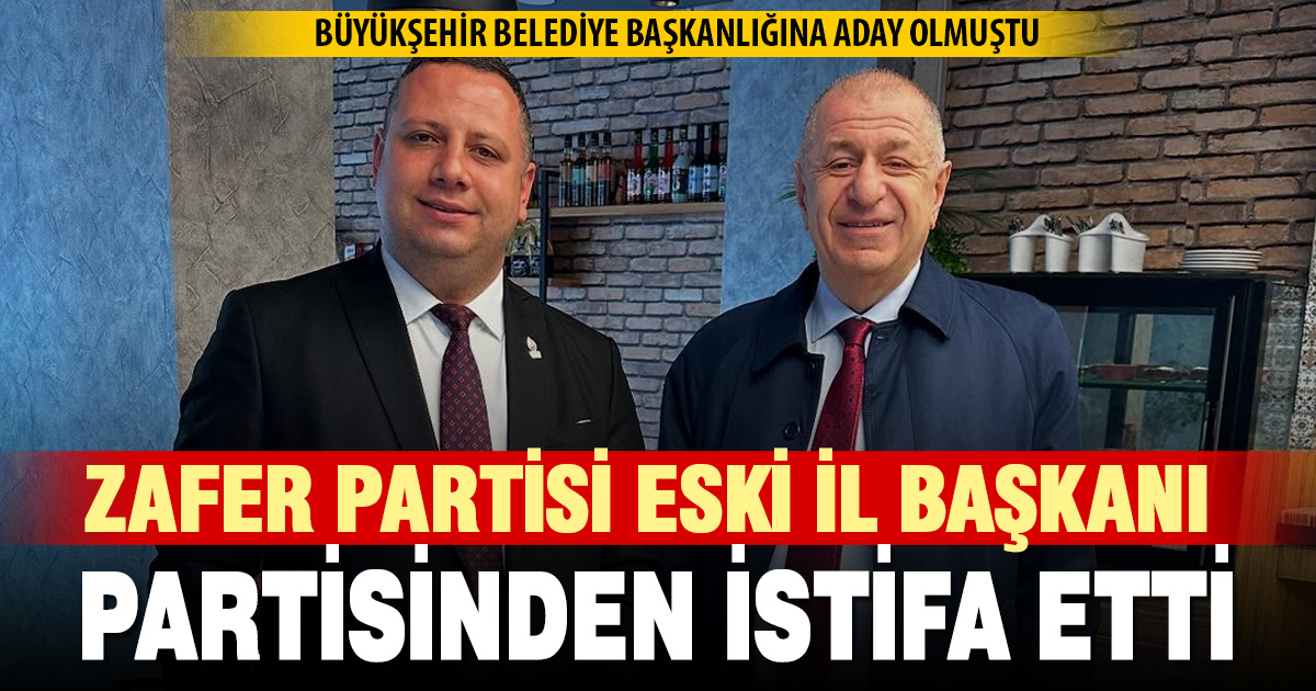Zafer Partisi eski Denizli İl Başkanı Nuri Dalyan istifa etti