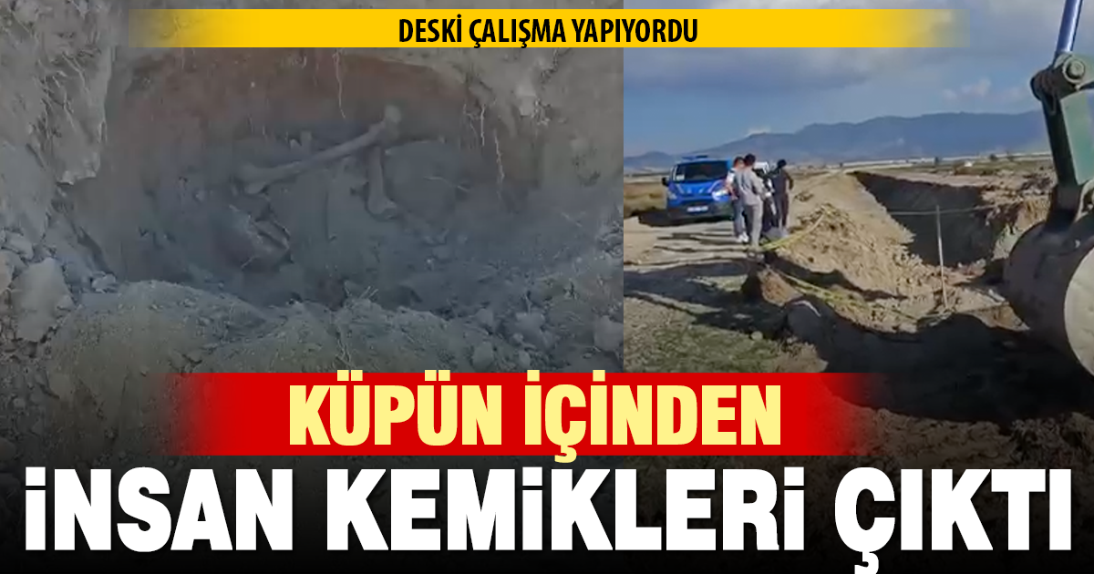 Acıpayam’da kazı sırasında küpten insan kemikleri çıktı