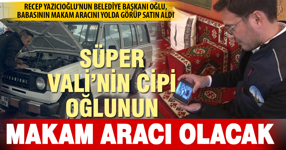 Efsane Vali’nin makam aracını 45 yıl sonra oğlu buldu