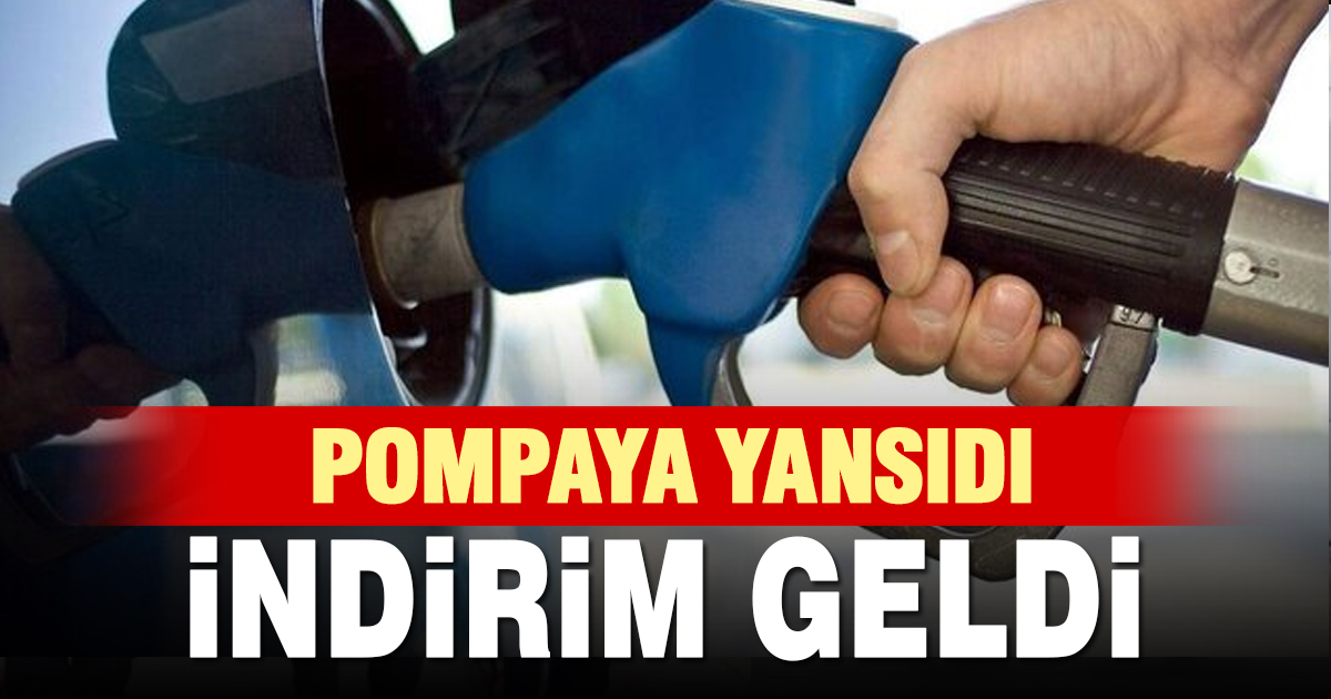 Motorine indirim geldi