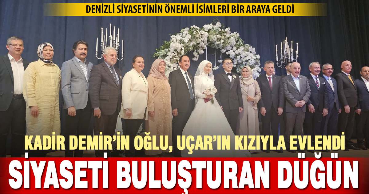 Siyaseti buluşturan düğün