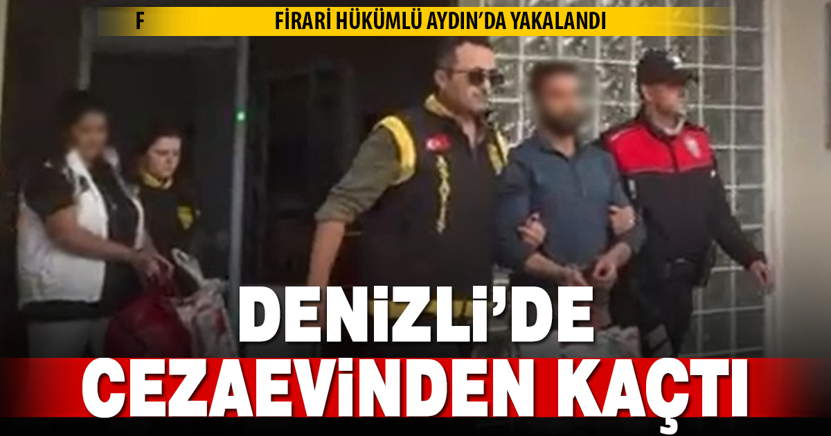 Aydın’da toplamda 48 yıl hapis cezası bulunan iki firari yakalandı