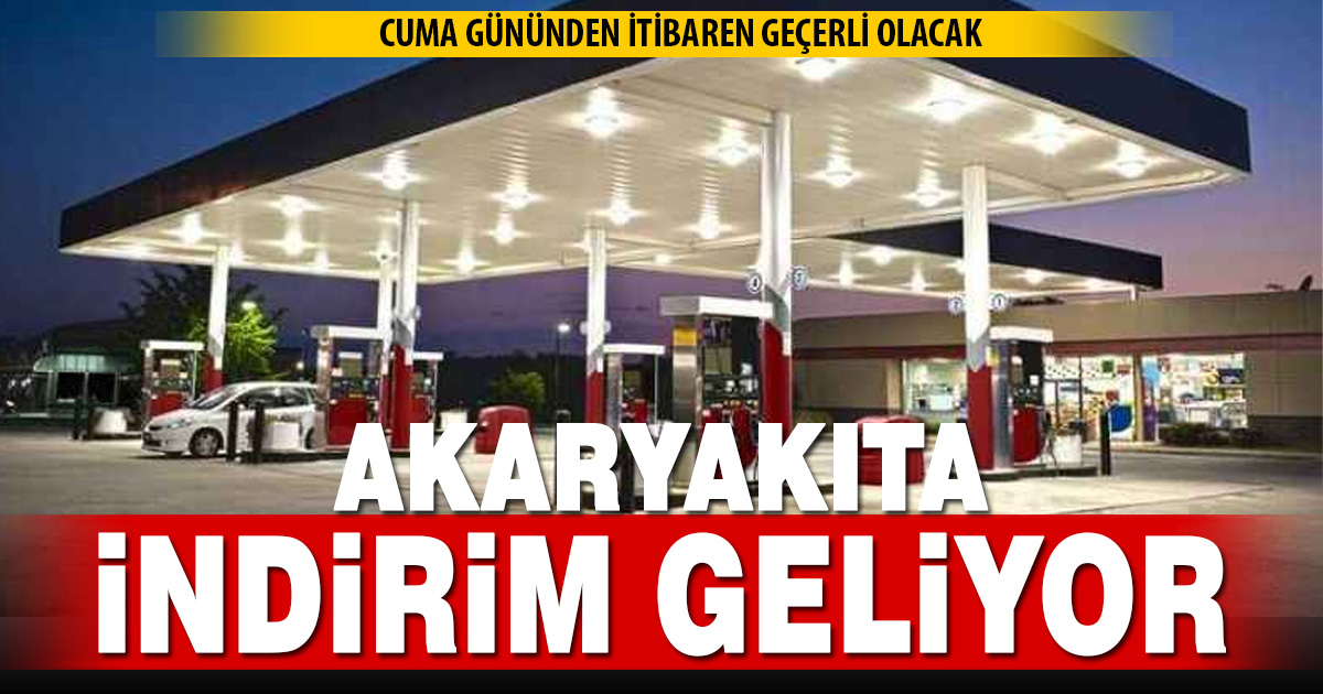 Akaryakıtta indirim beklentisi