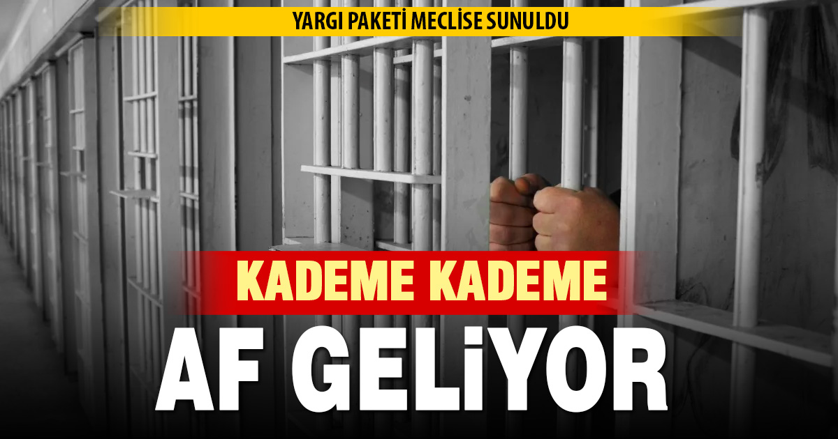 6 ay sonra 40 bin mahküm daha! Kademe kademe af geliyor