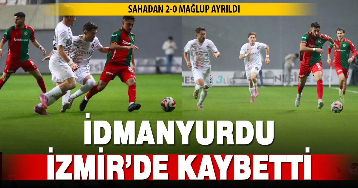 Denizli İdmanyurda Karşıyaka’ya 2-0 yenildi