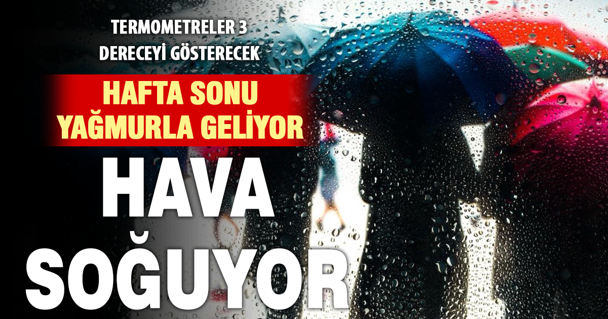Denizli’de yağışlı hava geri dönüyor