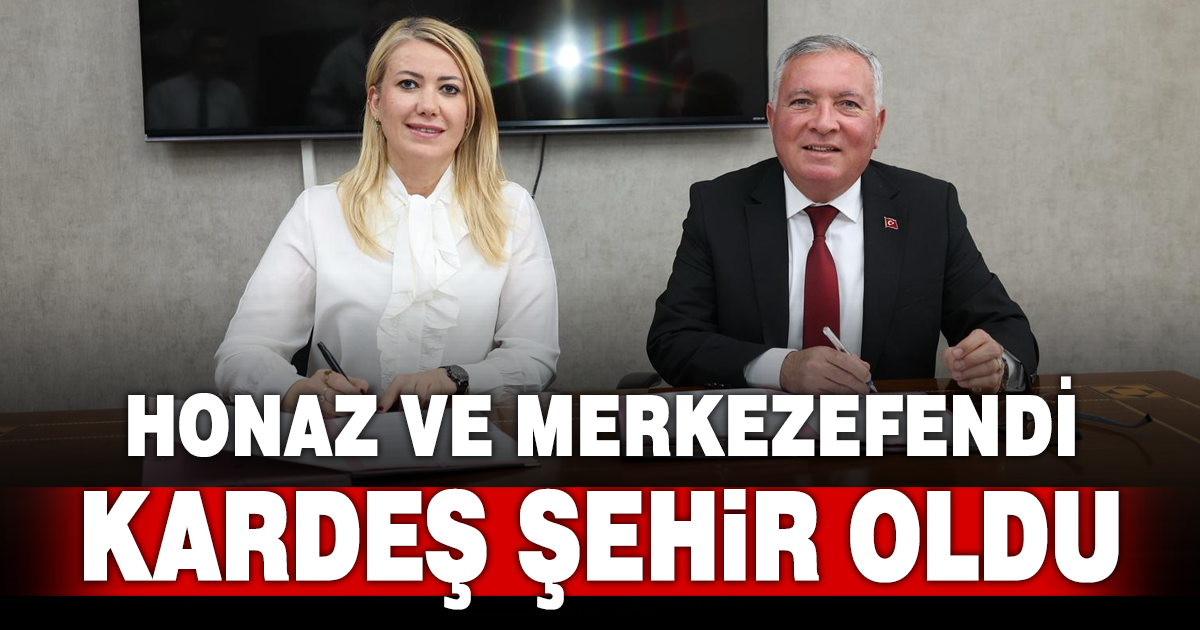 Honaz ve Merkezefendi arasında ‘Kardeş Şehir’ protokolü