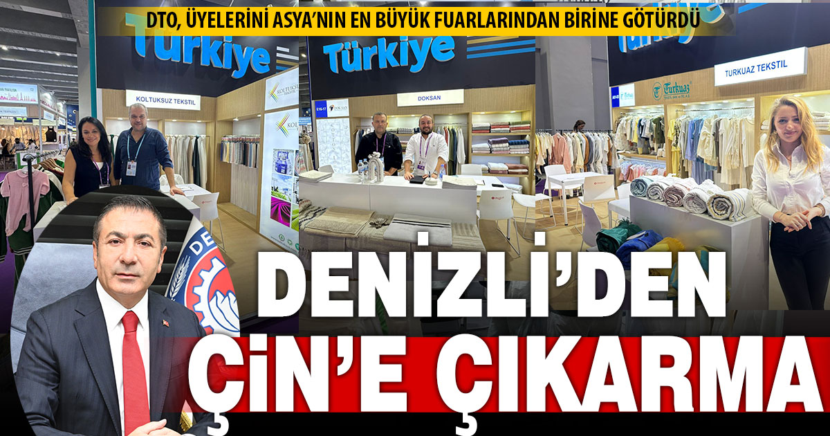 DTO, üyelerini Çin’deki en büyük fuarlardan biri olan Canton’a götürdü