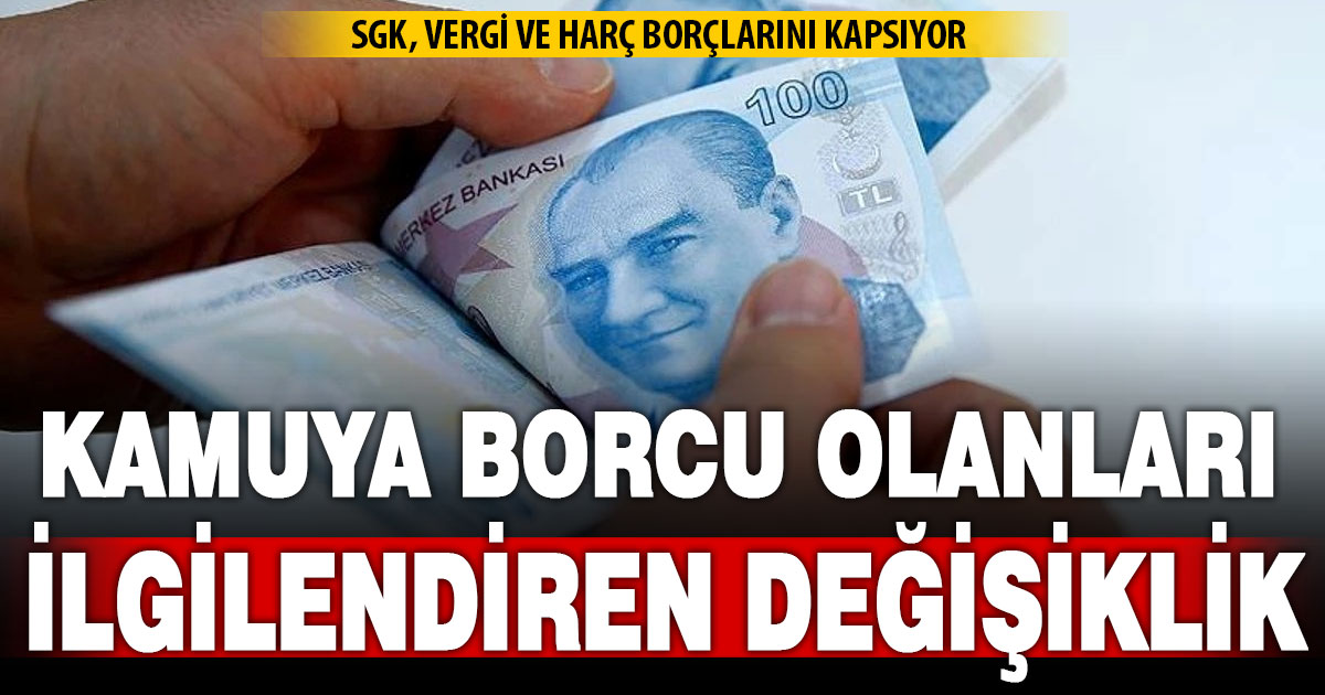 Kamuya borçlulara faiz indirimi: Gecikme zammı ve taksit faizleri düştü