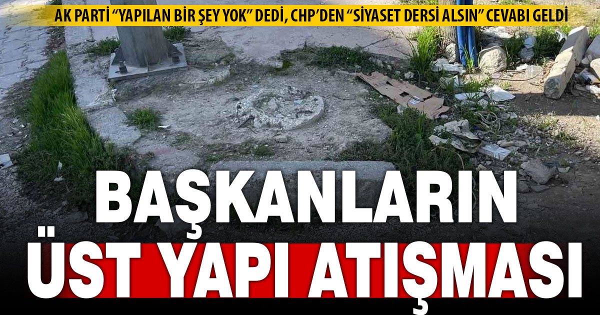 Buldan’da üst yapı çalışmalarını eleştiren Ak Partili başkana CHP’den yanıt geldi