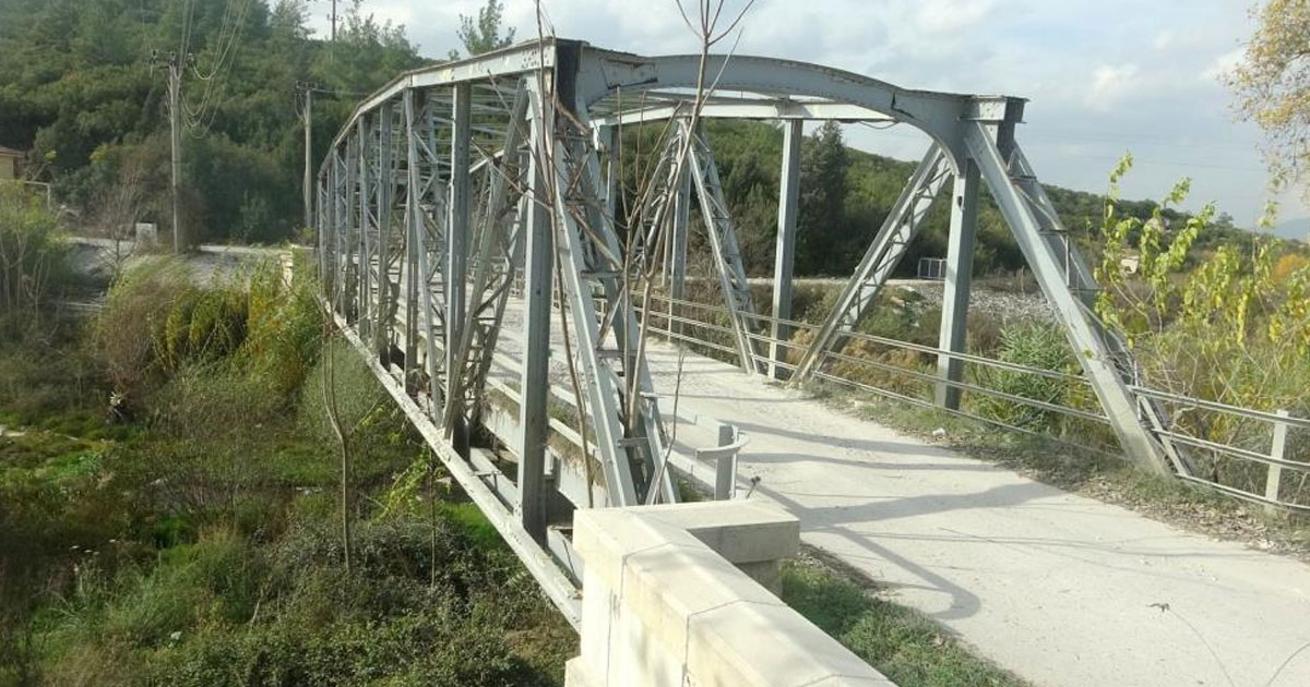 İşgal döneminin sessiz tanığı köprü yeniden ayakta