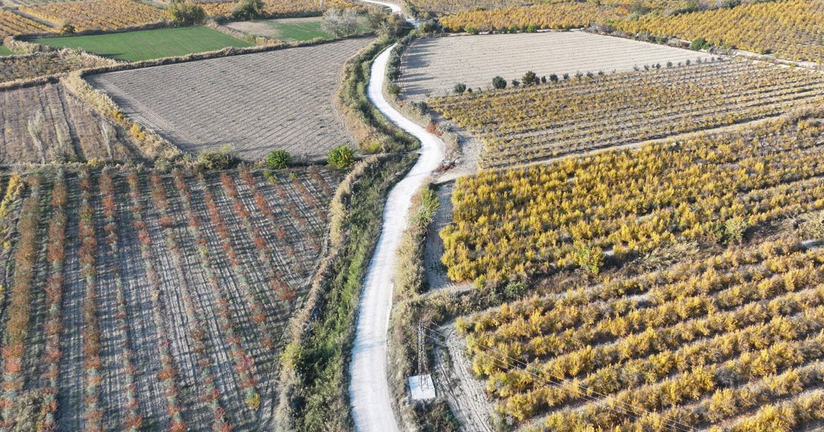 Pamukkale’de çiftçinin yüzü güldü, ulaşım rahatladı