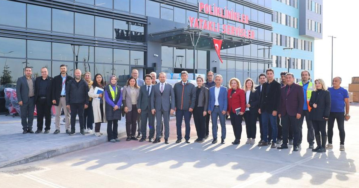 Türkiye’nin 21. şehir hastanesi için son hazırlıklar sürüyor