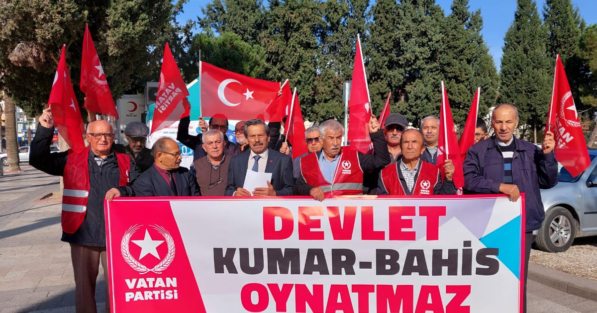 “Bahis ve piyango yasaklansın”
