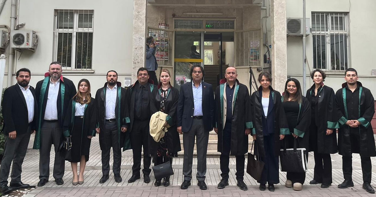 CHP örgütünden Başkan Tatık’a adliyede destek