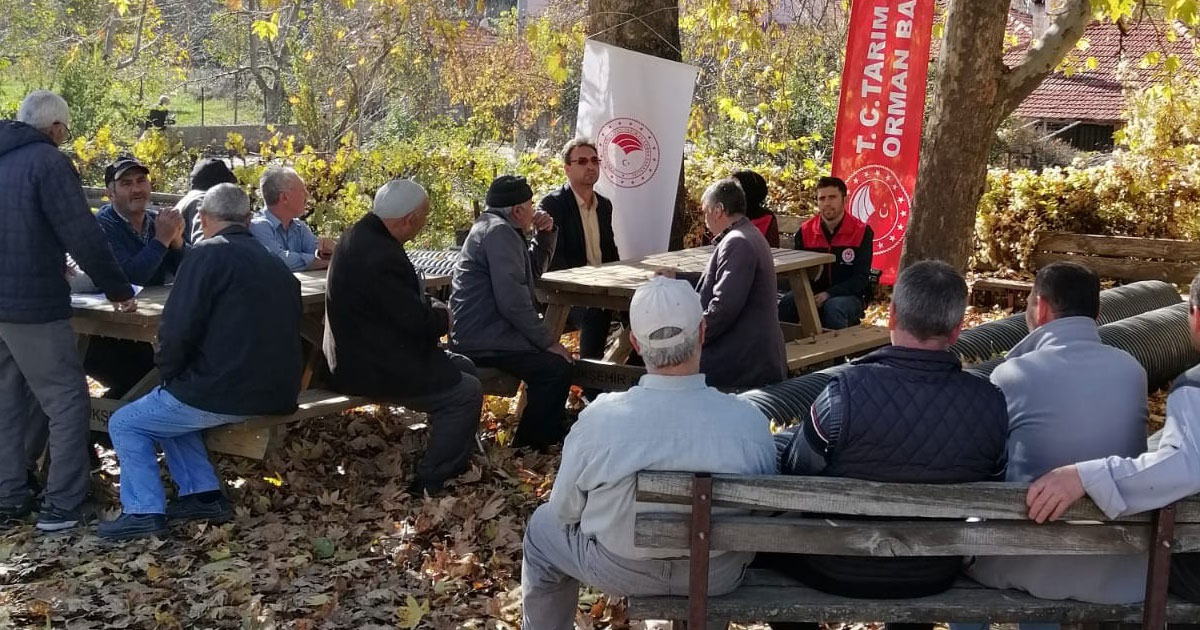 Çiftçi ile buluşmada gündem: Şap