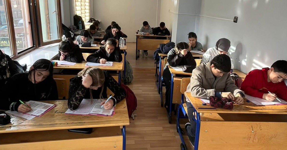 Bozkurt Belediyesi öğrencileri sınava hazırlıyor