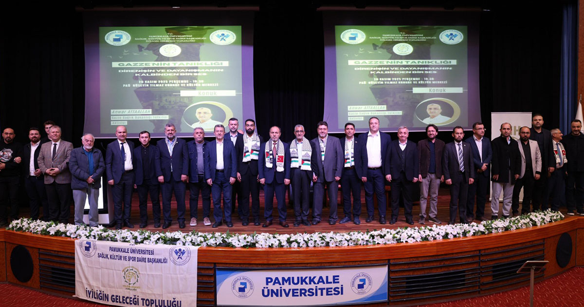 PAÜ, Gazze Sağlık Bakanlığı yetkilisini ağırladı