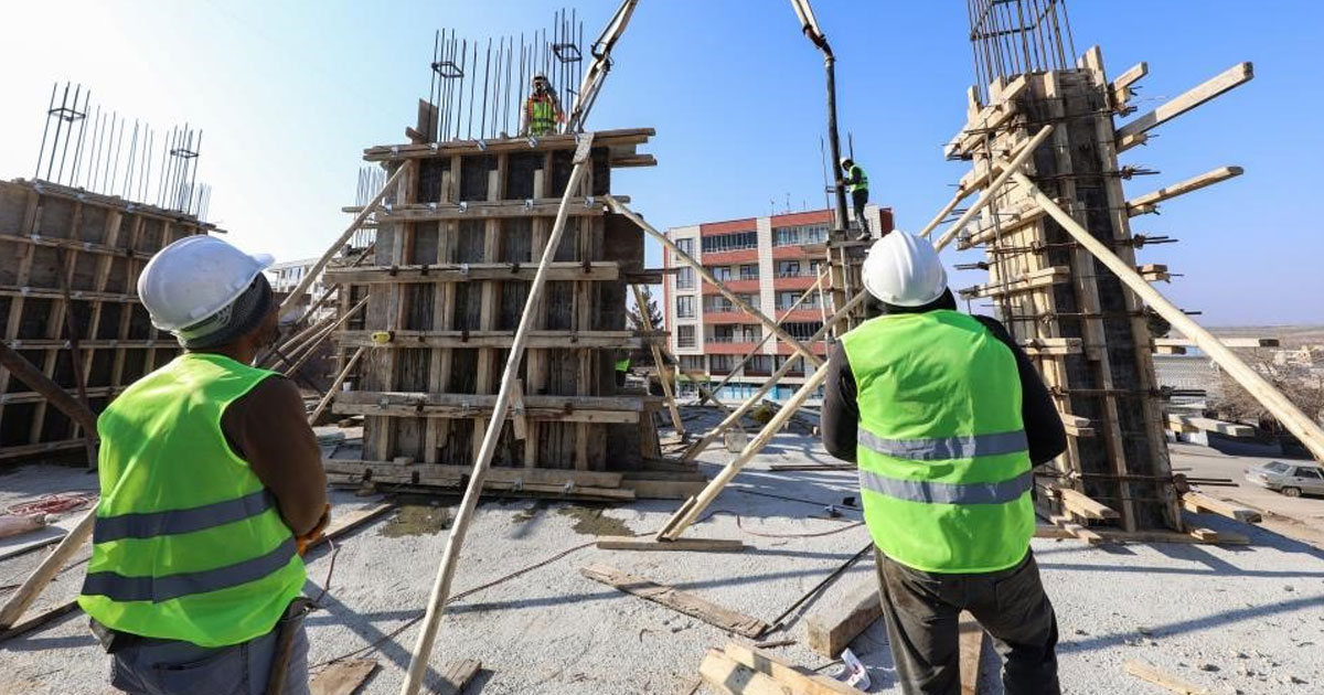 İnşaat üretimi yüzde 5,9 arttı