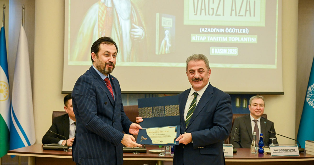 PAÜ’lü akademisyenin kitabı tanıtıldı