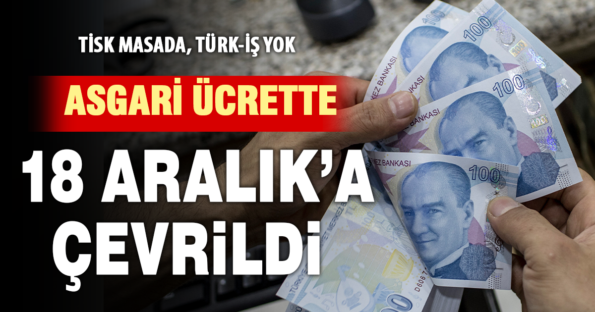 Asgari Ücret Tespit Komisyonu ilk toplantısı gerçekleştirildi