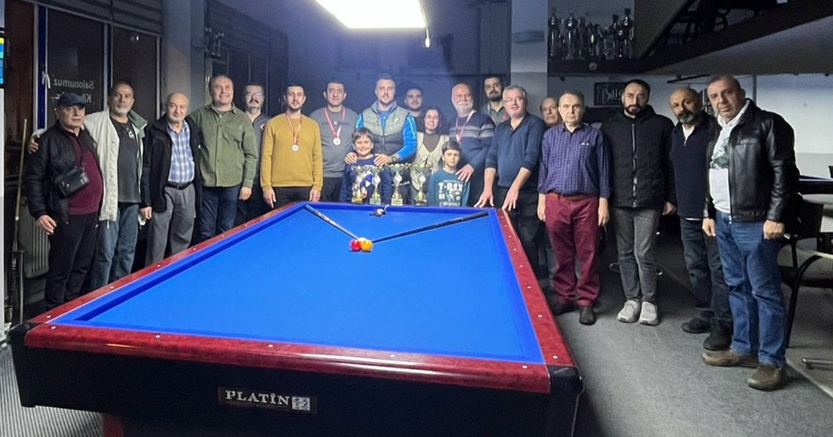 Öğretmenler bilardoda yarıştı