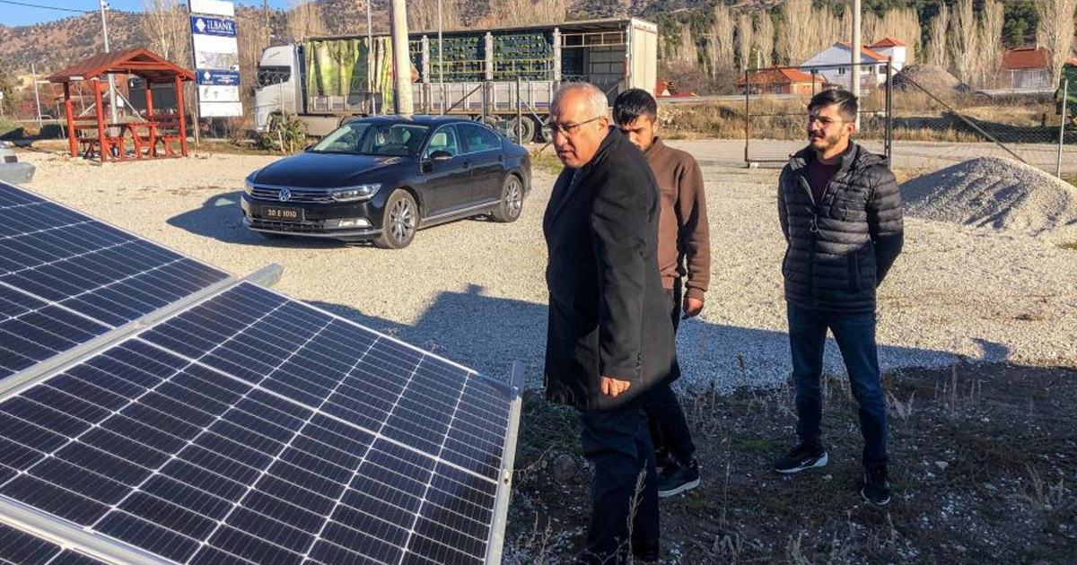 Çameli’nde yenilenebilir enerji çalışmaları sürüyor