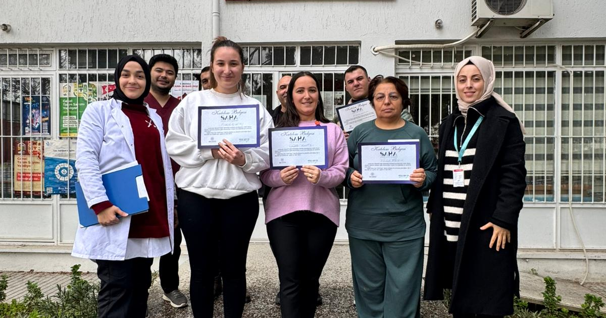 Babadağ’da SAHA projesi kapsamında sağlık eğitimi verildi