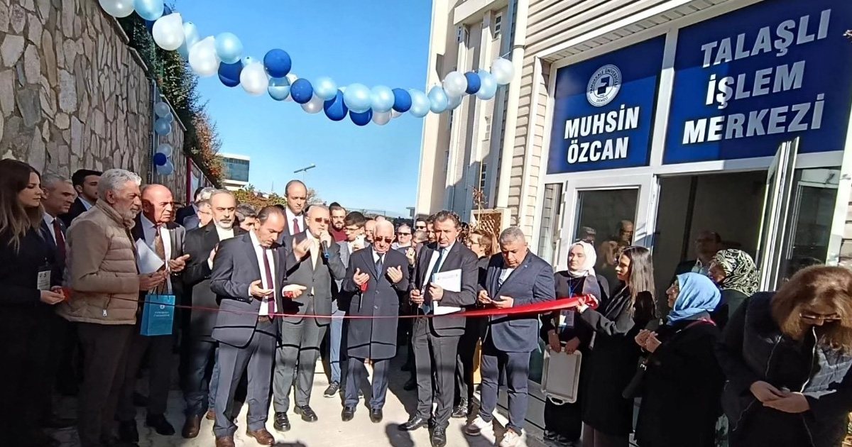 Pamukkale Üniversitesi’nde Muhsin Özcan Talaşlı İşlem Merkezi açıldı