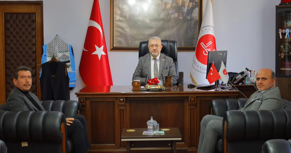 Memur-Sen ve Diyanet-Sen’den İl Müftüsü Pamuklu’ya ziyaret