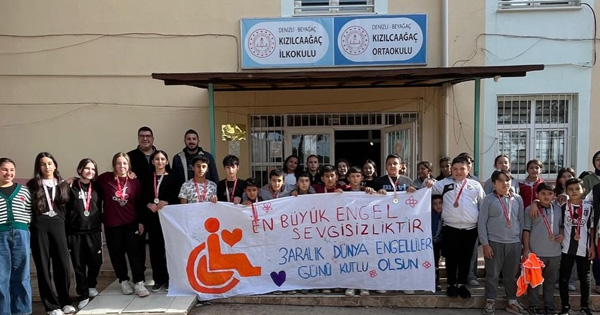 Beyağaç’ta engelliler günü için spor müsabakaları düzenlendi