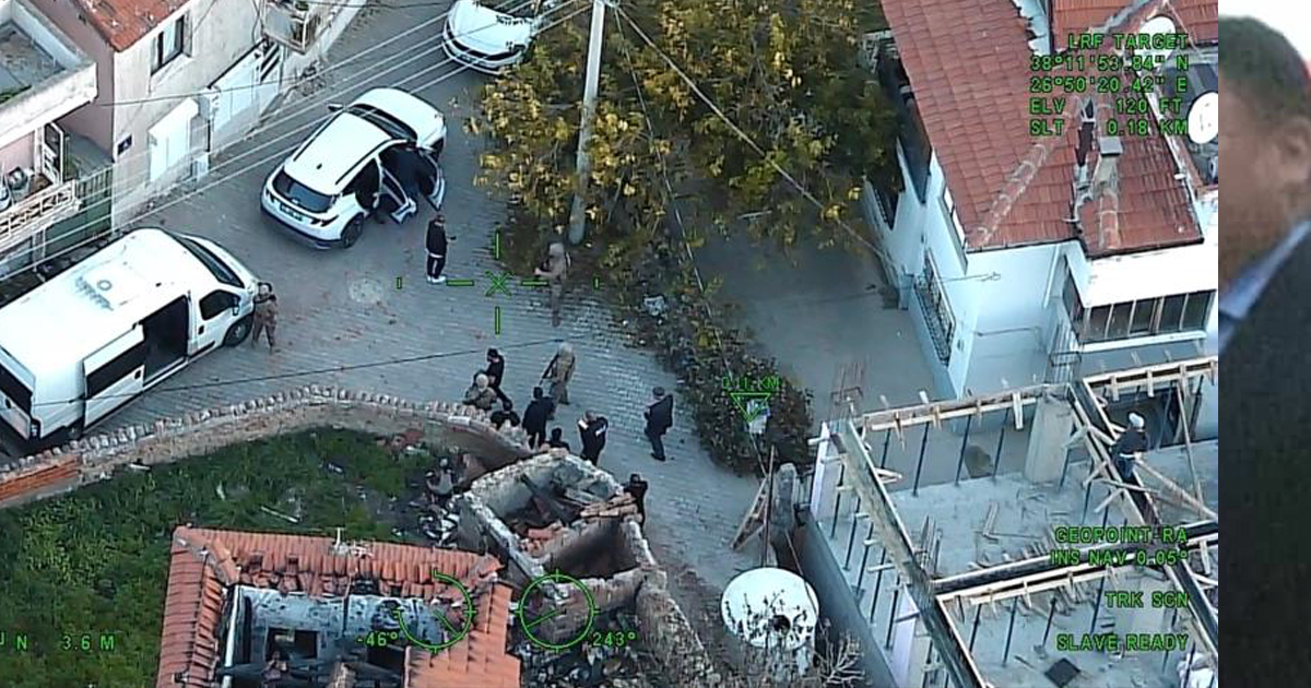 Hava destekli polis operasyonu: 30 gözaltı