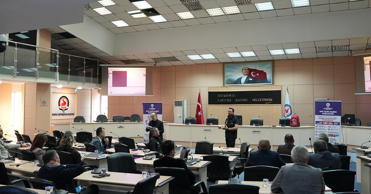 Yönetici kadrosuna afet farkındalık eğitimi