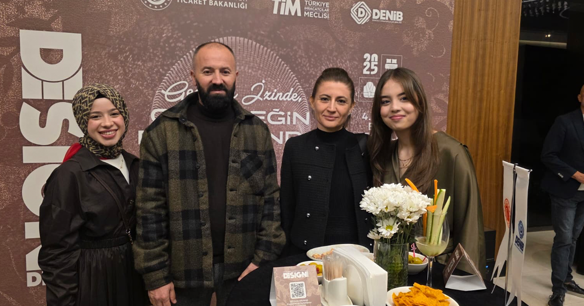 PAÜ Öğrencisi DENİB 4. Ev ve Banyo Tekstili Tasarım Yarışmasında Başarı Ödülü Aldı