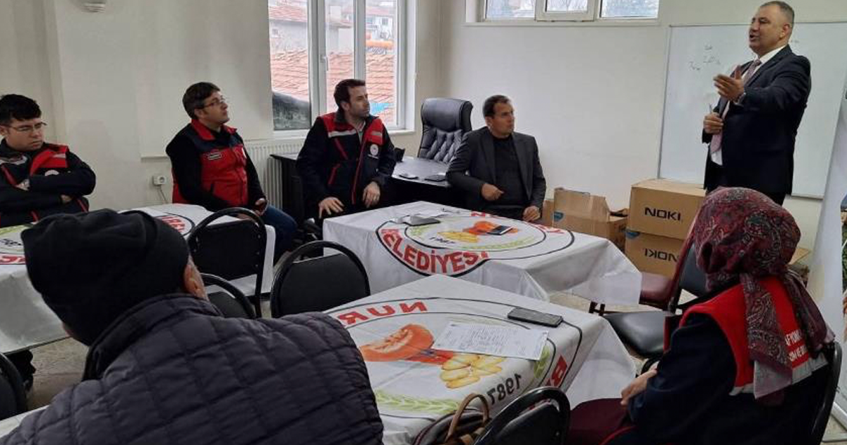 Nuribey’de çiftçilere yönelik bilgilendirme toplantısı 