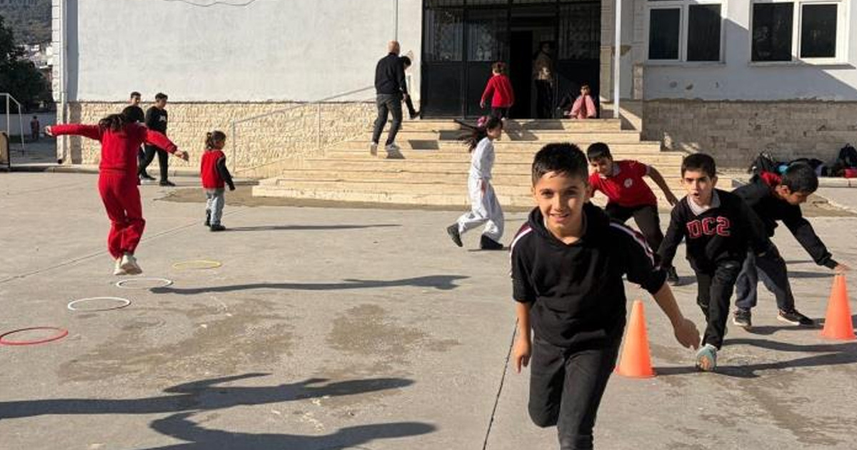 Çocuklara erken yaşta spor kültürü aşılanıyor