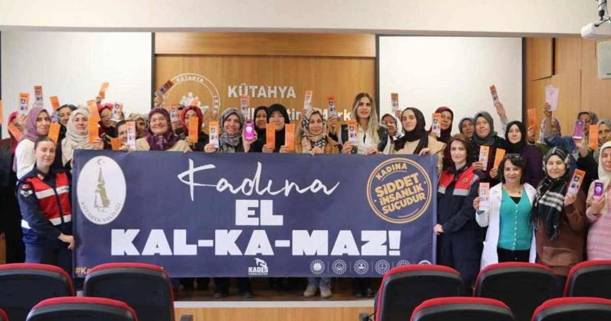 Kütahya’da kadınlara KADES eğitimi 