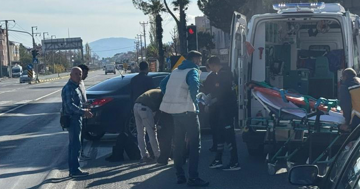 Ortaca’da trafik kazası: 1 yaralı