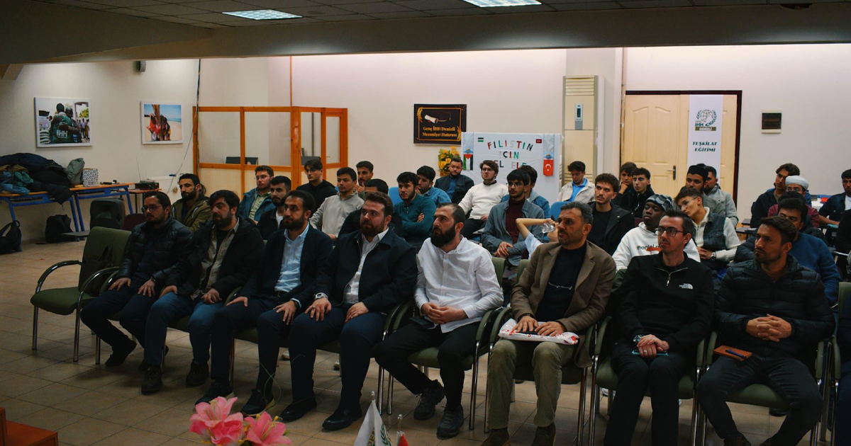 Aydın Genç İHH, Denizli’de düzenlenen 1. Bölge Eğitim Kampı’na katıldı