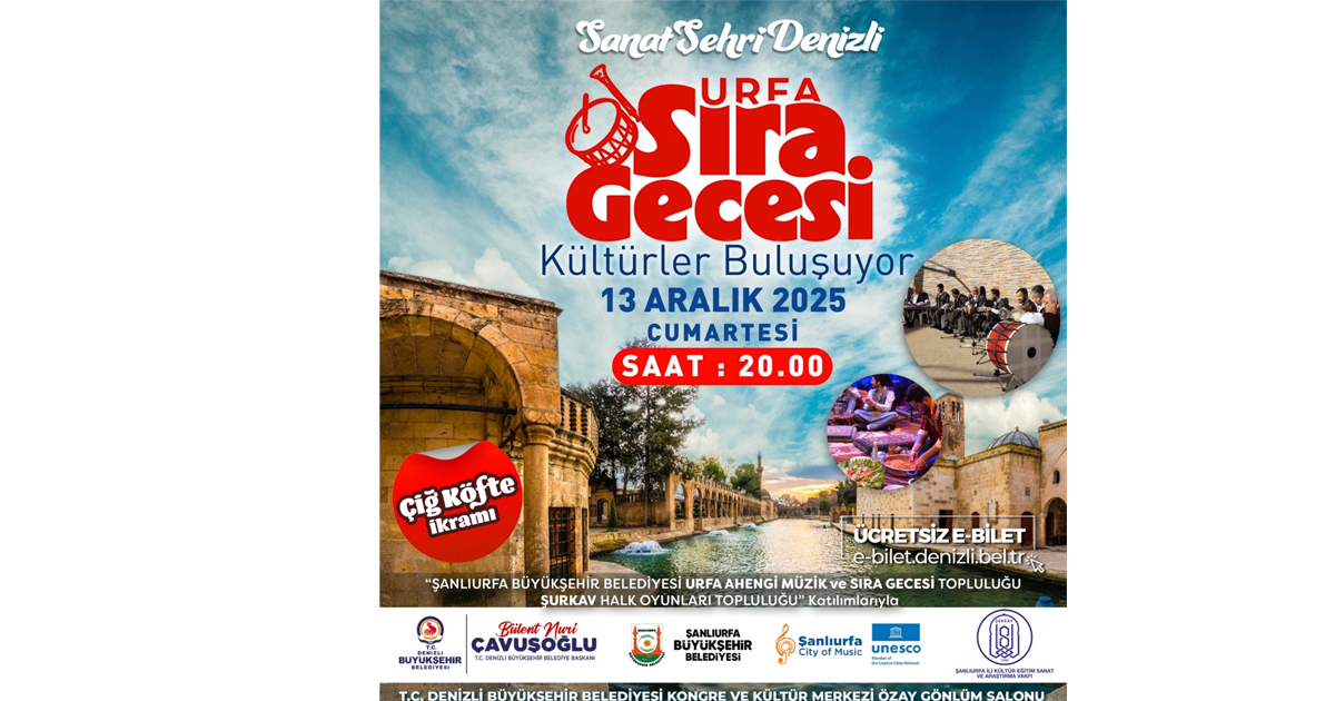 Şanlıurfa’dan Denizli’ye kültür köprüsü