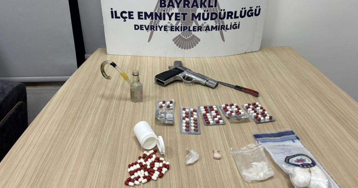 Bayraklı polisi iz sürdü, 4 şüpheliyi kıskıvrak yakaladı 