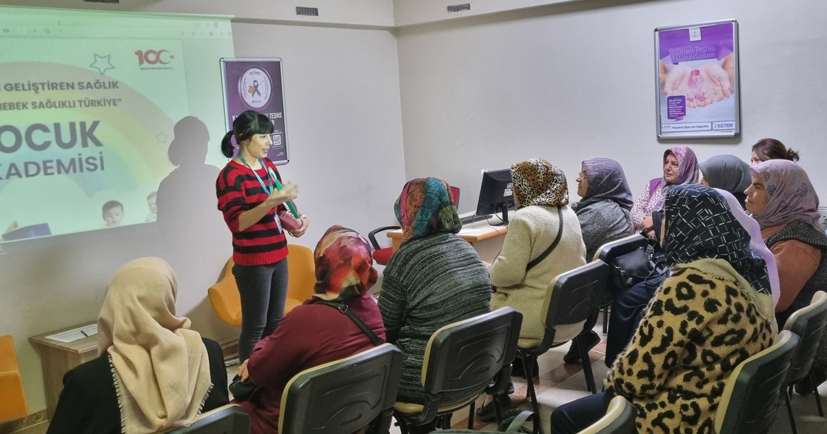 Çocuk ve gençlere sağlık eğitimi desteği