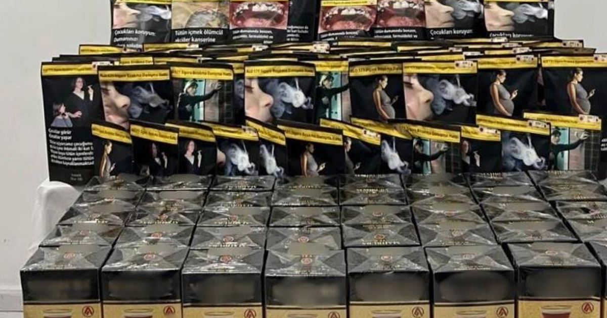 Jandarma kaçak çay ve tütün ele geçirdi 