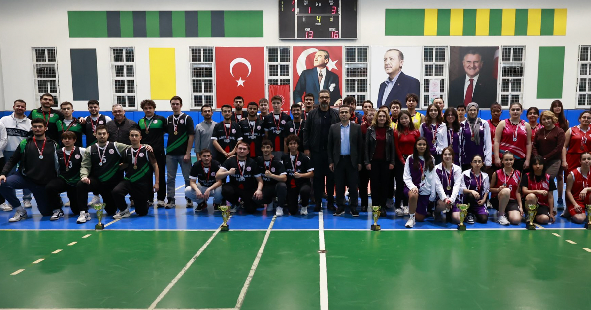 Yurtlar arası basketbol turnuvası sona erdi