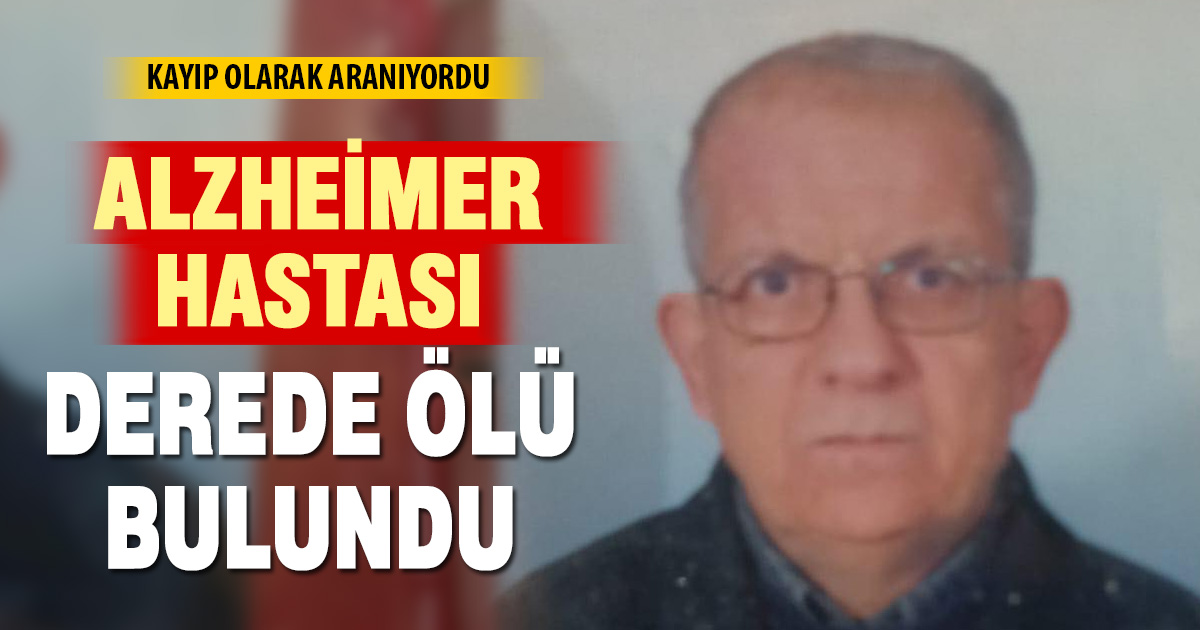 Denizli’de kayıp alarmı acıyla bitti, derede bulundu